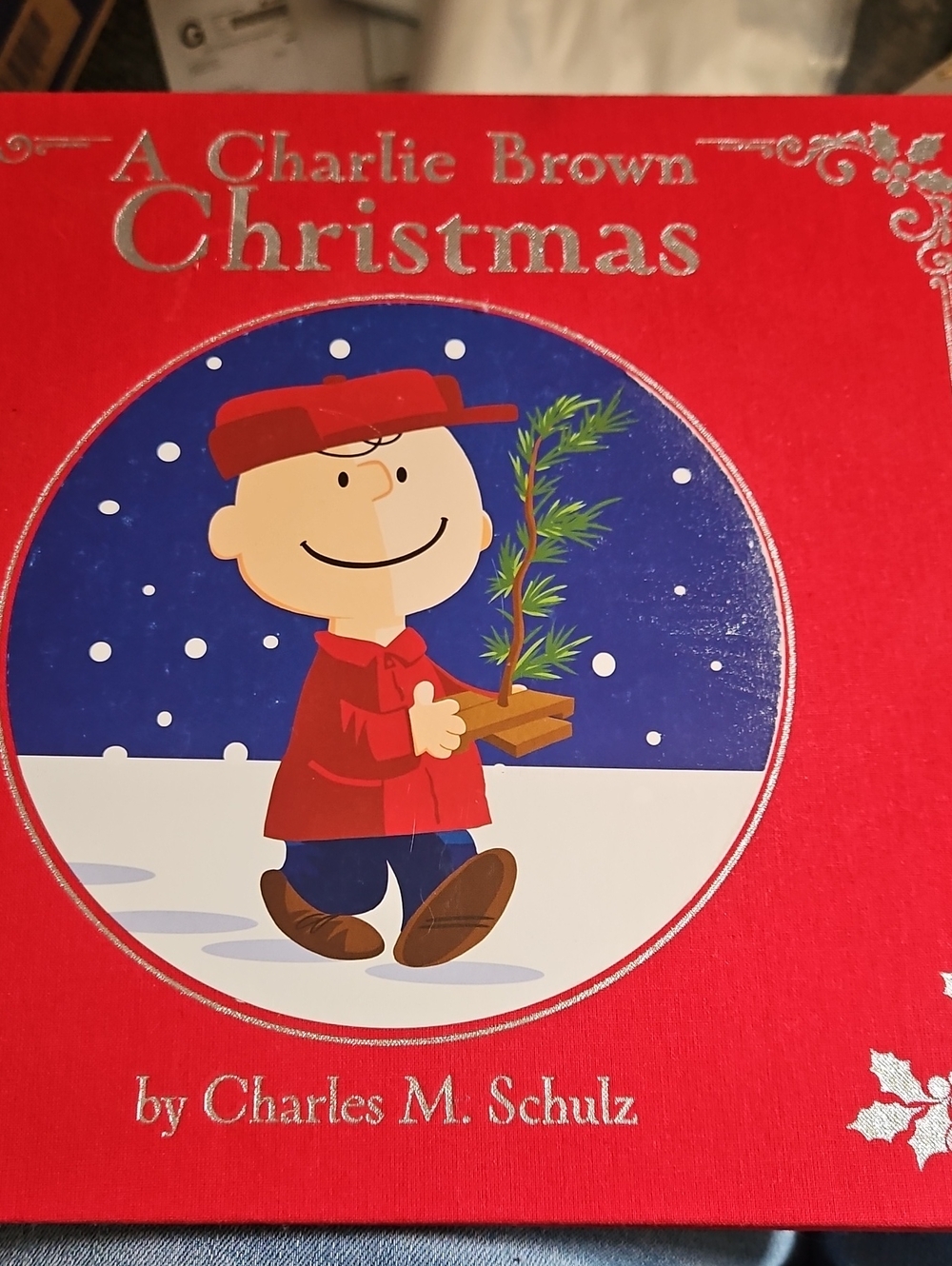 A Charlie Brown Christmas Book - Red Cover
